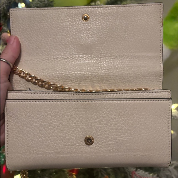 🐝 GUCCI Bee Cream / Beige “Blind For Love” Collection Long Wallet FULLSET - Picture 7 of 12